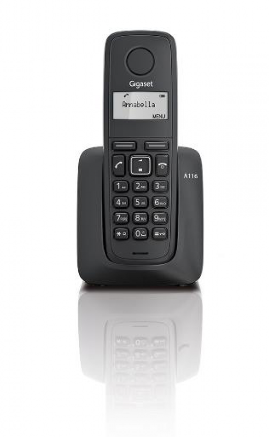 TELEFONO DECT GIGASET A116 negro